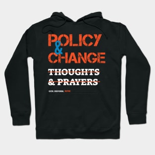 Policy & Change Thoughts & Prayers Black History Month Hoodie